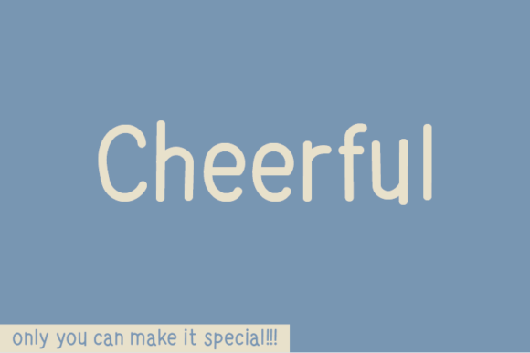 Cheerful Font - Featured Image