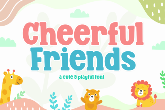 Cheerful Friends Font - Featured Image