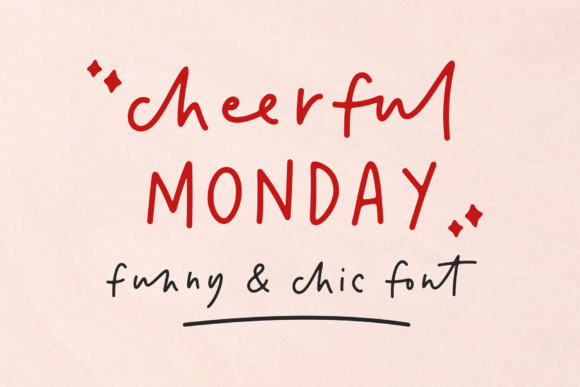 Cheerful Monday Font - Featured Image