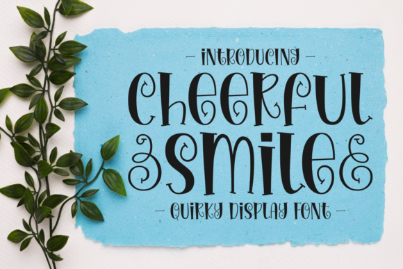 Cheerful Smile Font - Featured Image