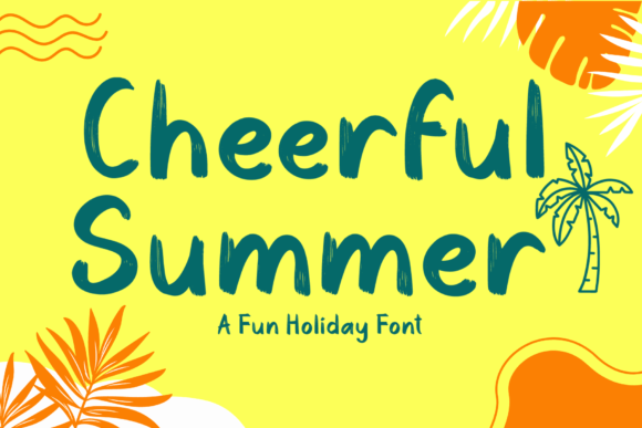Cheerful Summer Font - Featured Image