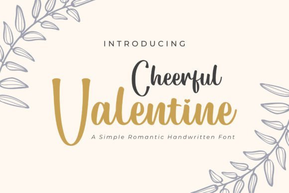 Cheerful Valentine Font - Featured Image