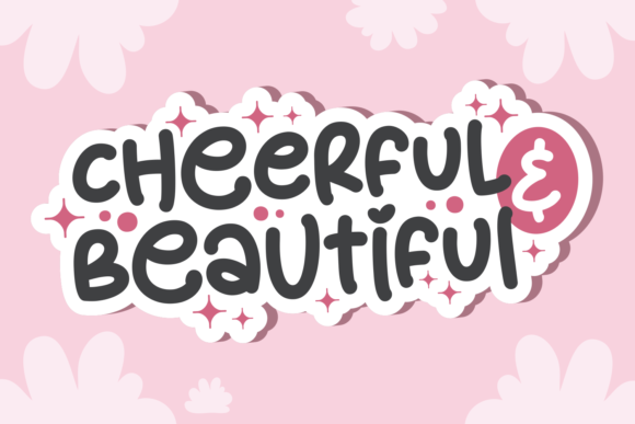 Cheerful & Beautiful Font - Featured Image