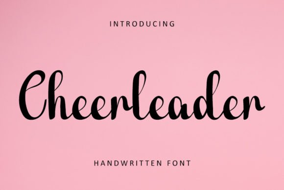 Cheerleader Font - Featured Image