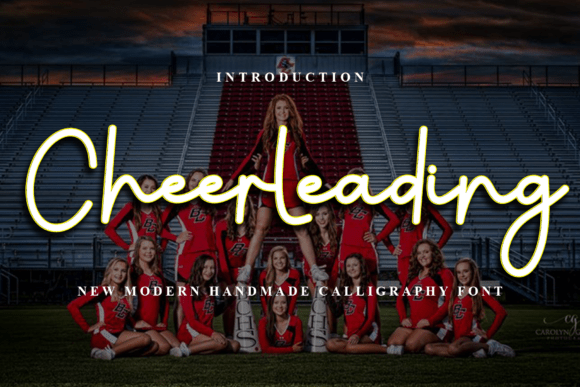 Cheerleading Font - Featured Image