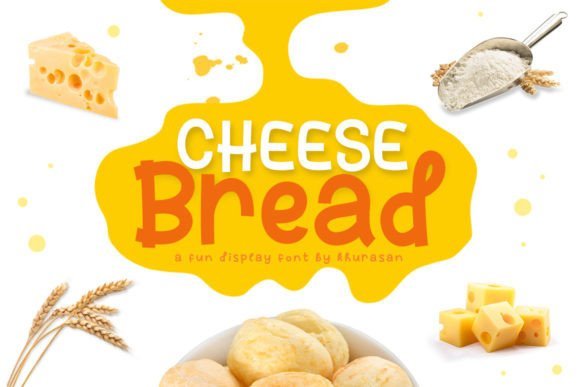 Cheese Bread Font - Featured Image