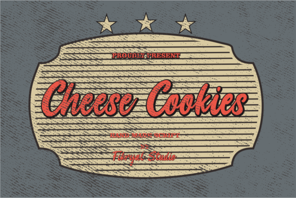 Cheese Cookies Font - Featured Image