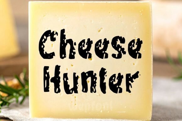 Cheese Hunter Font - Featured Image