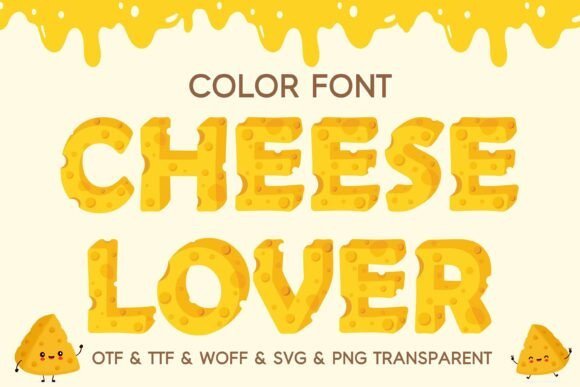 Cheese Lover Font - Featured Image