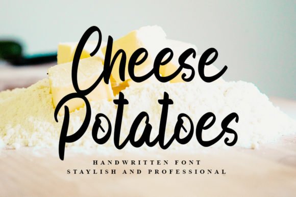 Cheese Potatoes Font - Featured Image