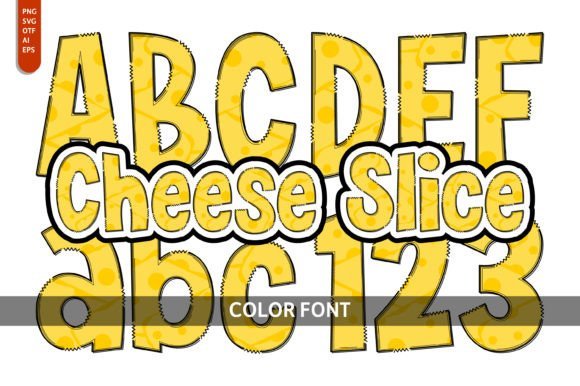 Cheese Slice Font - Featured Image