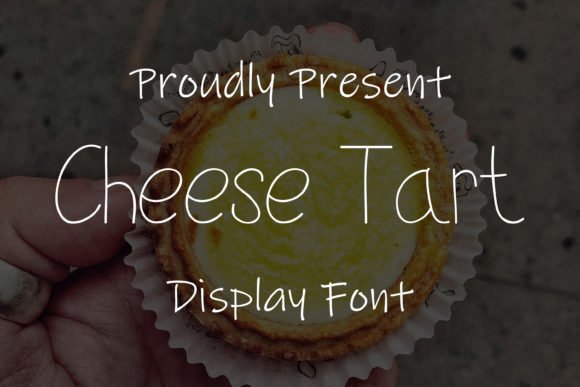 Cheese Tart Font - Featured Image