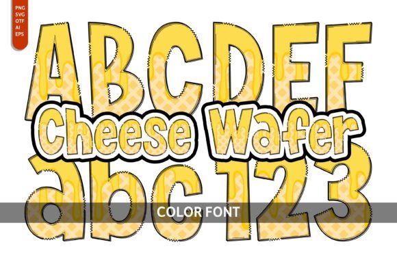 Cheese Wafer Font - Featured Image
