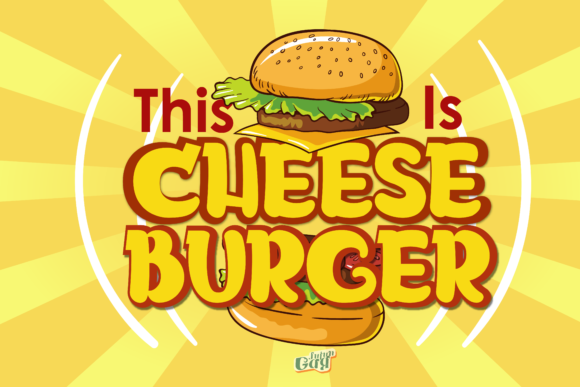 Cheeseburger Font - Featured Image