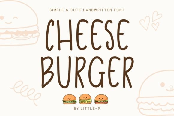 Cheeseburger Font - Featured Image