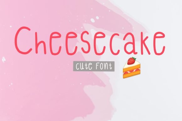 Cheesecake Font - Featured Image
