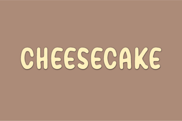 Cheesecake Font - Featured Image