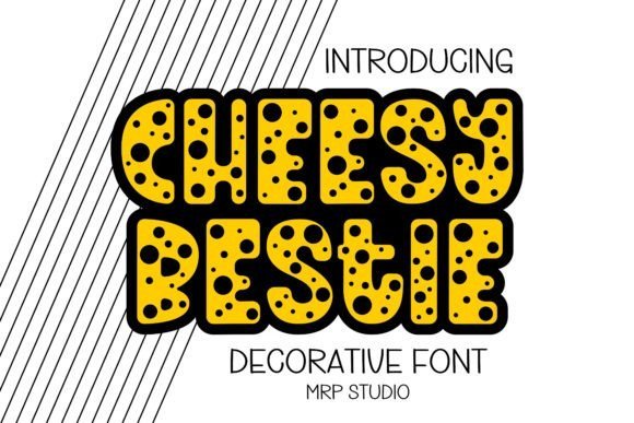 Cheesy Bestie Font - Featured Image