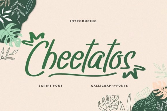 Cheetatos Font - Featured Image