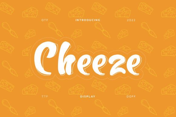 Cheeze Font - Featured Image