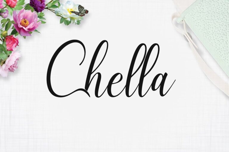 Chella Font - Featured Image